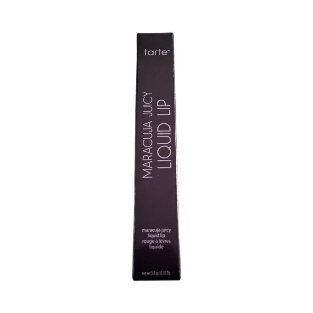 NIB~TARTE COSMETICS Marajuca Juicy Liquid Lip Color in Cherry